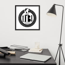 Load image into Gallery viewer, "Bank Black"/ The Names of all the Black owned banks/ in Framed poster - A-b1.com