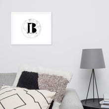 Load image into Gallery viewer, "A B1 World"/Framed poster - A-b1.com