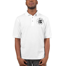 Load image into Gallery viewer, "A-B1 World" Trademark Men's Premium Polo in White, Grey, Black,