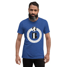 Load image into Gallery viewer, "Birth of A-B1 Nation" Globe, Blk B, White Circle/Short sleeve t-shirt