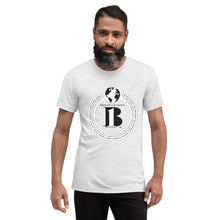 Load image into Gallery viewer, "Birth of A-B1 Nation" Globe, Blk B, White Circle/Short sleeve t-shirt