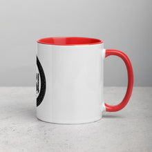 Load image into Gallery viewer, "Bank Black", Displayed are the names of all of the Black owned banks in the country/ Mug with Color Inside - A-b1.com