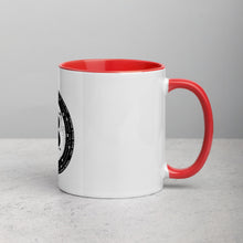 Load image into Gallery viewer, "The New BLack Media" Displayed are the names of the preeminent members of "The New Black Media" v1/Mug with Color Inside - A-b1.com