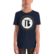 Load image into Gallery viewer, "Birth of A-b1 Nation", displayed are the names of many prominent B1 figures in our history/ Youth Short Sleeve T-Shirt in many colors - A-b1.com