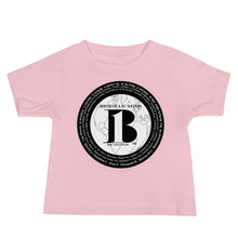 Load image into Gallery viewer, &quot;Birth of A-b1 Nation&quot;, displayed are the names of many prominent B1 figures in our history/ Black, Black &quot;B&quot;/Baby Jersey Short Sleeve Tee in many colors - A-b1.com
