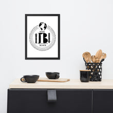 Load image into Gallery viewer, &quot;Bank Black&quot;/The names of all the Black owned banks in the U.S./ Framed poster - A-b1.com
