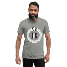 Load image into Gallery viewer, &quot;Birth of A-B1 Nation&quot; Globe, Blk B, White Circle/Short sleeve t-shirt
