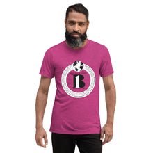 Load image into Gallery viewer, &quot;Birth of A-B1 Nation&quot; Globe, Blk B, White Circle/Short sleeve t-shirt
