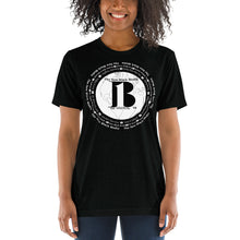 Load image into Gallery viewer, &quot;The New Black Media&quot;, displayed are the names of the members of the new Black media/ Black &quot;B&quot;/Short sleeve t-shirt in many colors - A-b1.com
