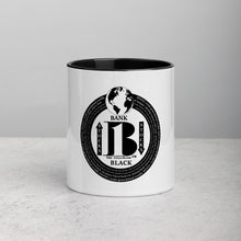 Load image into Gallery viewer, &quot;Bank Black&quot;, Displayed are the names of all of the Black owned banks in the country/ Mug with Color Inside - A-b1.com
