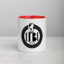 Load image into Gallery viewer, &quot;Bank Black&quot;, Displayed are the names of all of the Black owned banks in the country/ Mug with Color Inside - A-b1.com
